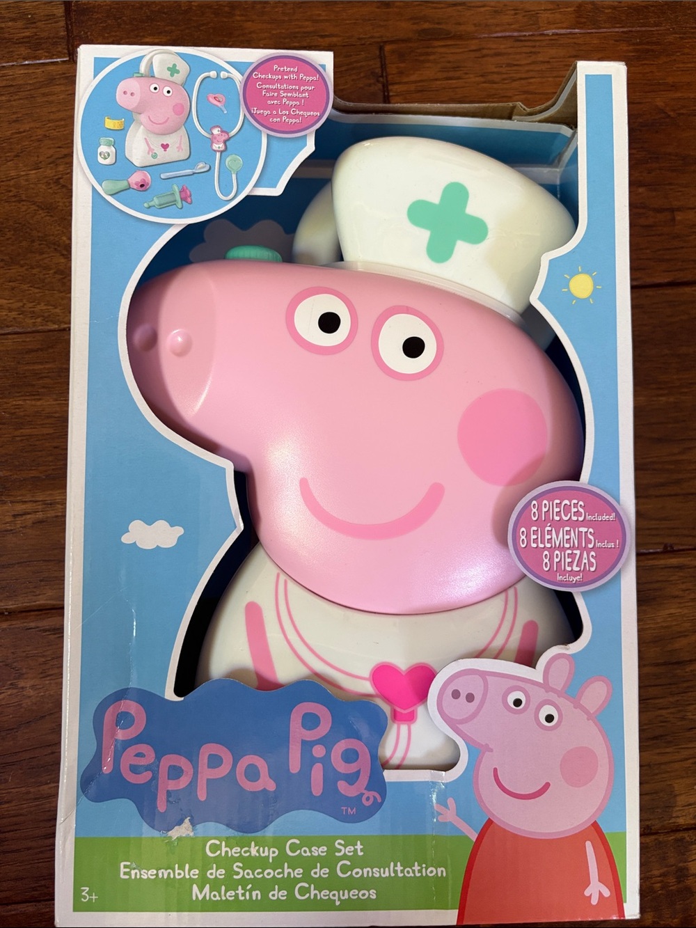 Peppa Pig Check Up Set. New in box.